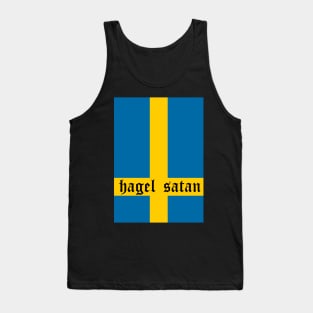 Hegel Satan (Swedish Hail Satan) Tank Top